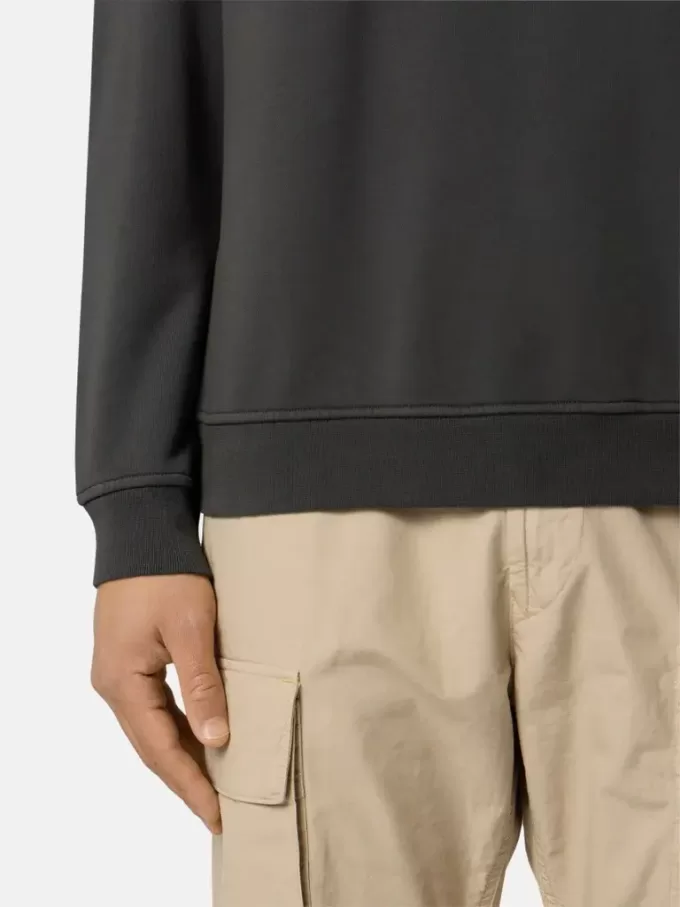 Oversized-Sweatshirt mit Rundhalsausschnitt und „Industrial Four”-Print