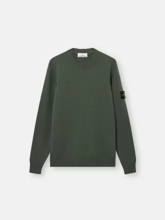 Pullover mit Rundhalsausschnitt und Details in Umkehrmaschen