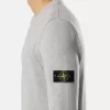 Pullover mit Rundhalsausschnitt und Details in Umkehrmaschen