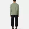 Pullover mit Rundhalsausschnitt und Details in Umkehrmaschen