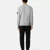 Pullover mit Rundhalsausschnitt und Details in Umkehrmaschen