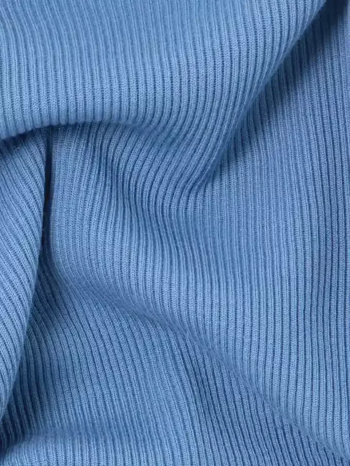 Pullover mit Rundhalsausschnitt und gerippten Bündchen