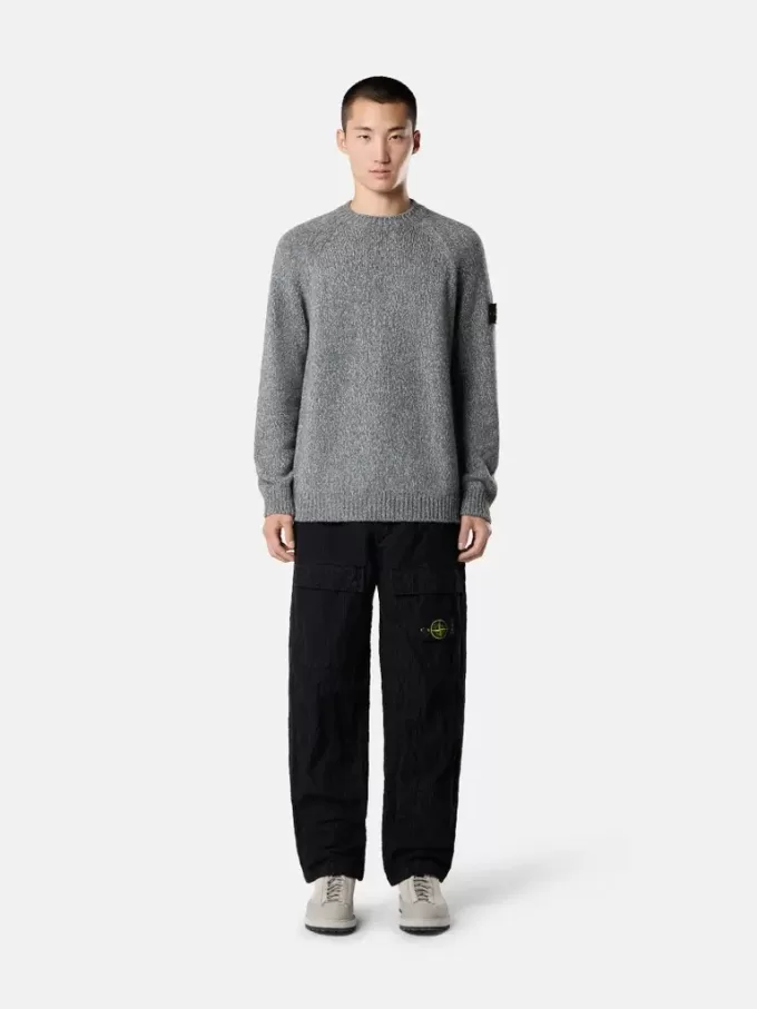 Pullover mit Rundhalsausschnitt und Raglanärmeln