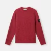 Pullover mit Rundhalsausschnitt und reflektierender Beschichtung