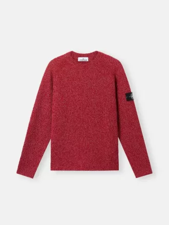 Pullover mit Rundhalsausschnitt und reflektierender Beschichtung