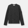 Pullover mit Rundhalsausschnitt und reflektierender Beschichtung
