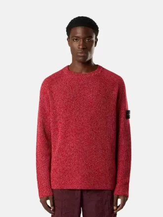 Pullover mit Rundhalsausschnitt und reflektierender Beschichtung