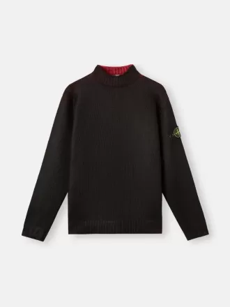 Pullover mit Stehkragen und Sublimationsdruck