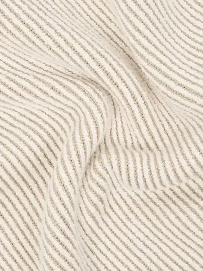 Pullover mit Stehkragen und Vanisé-Rippstruktur