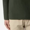 Pullover mit Stehkragen und Ziernähten