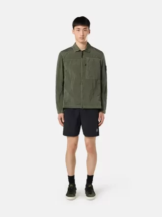 Regular-Fit-Badehose in mittlerer Länge mit Taschen