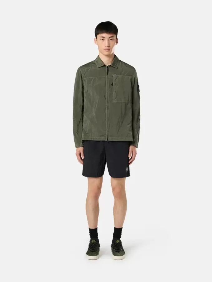 Regular-Fit-Badehose in mittlerer Länge mit Taschen