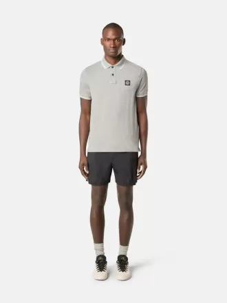Regular-Fit-Badehose in mittlerer Länge mit Taschen