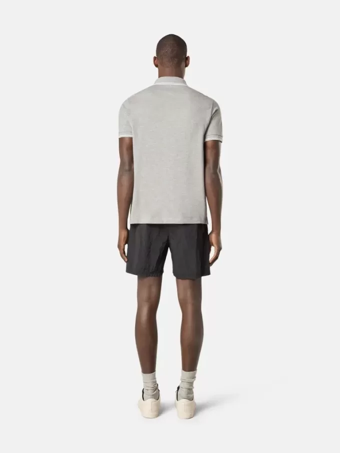 Regular-Fit-Badehose in mittlerer Länge mit Taschen