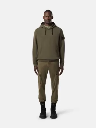 Regular-Fit-Kapuzenpullover mit Kängurutasche.