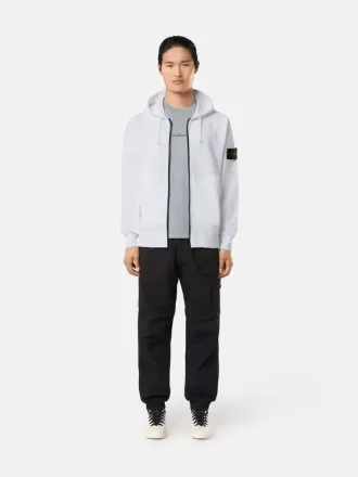 Regular-Fit-Sweatshirt mit Kapuze, Reißverschluss und Taschen