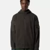 Regular-Fit-Sweatshirt mit Kapuze und Reißverschluss sowie Ärmeltaschen.
