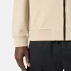 Regular-Fit-Sweatshirt mit Kapuze und Reißverschluss sowie Ärmeltaschen.