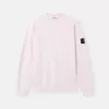 Regular-Fit-Sweatshirt mit Rundhalsausschnitt und elastischen Bündchen