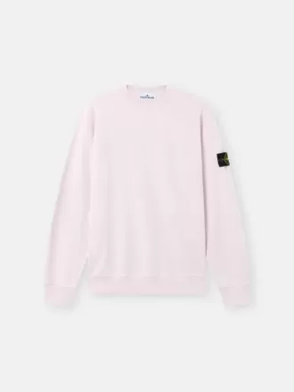Regular-Fit-Sweatshirt mit Rundhalsausschnitt und elastischen Bündchen