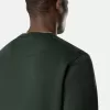 Regular-Fit-Sweatshirt mit Rundhalsausschnitt und elastischen Bündchen