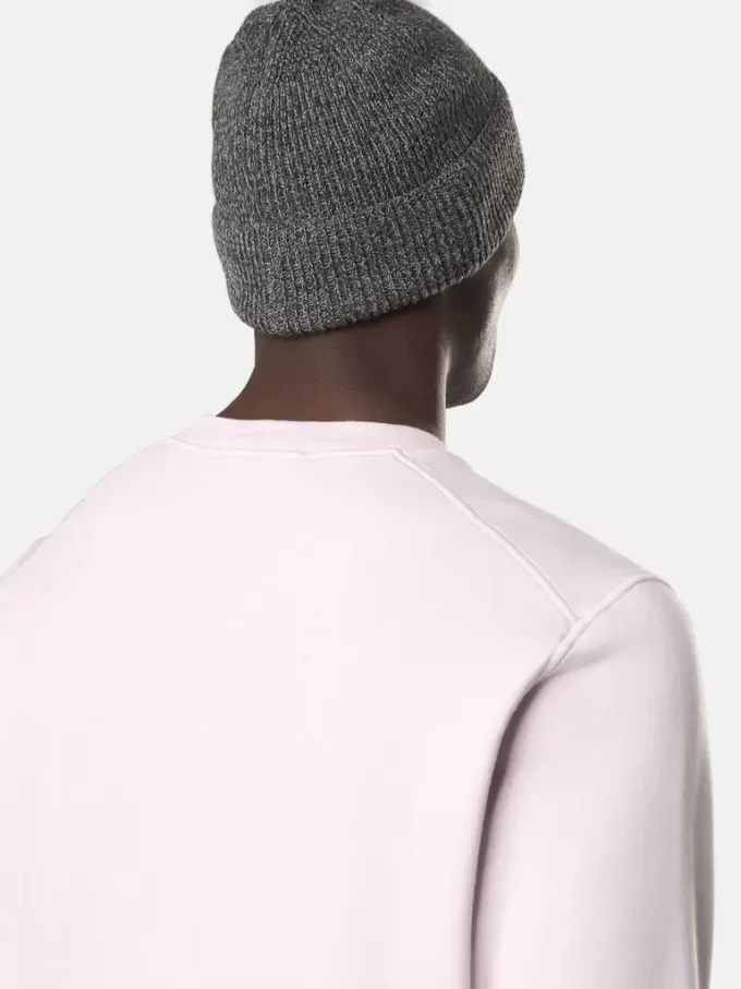 Regular-Fit-Sweatshirt mit Rundhalsausschnitt und elastischen Bündchen