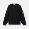 Regular-Fit-Sweatshirt mit Rundhalsausschnitt und Ärmeltaschen