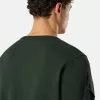 Regular-Fit-Sweatshirt mit Rundhalsausschnitt und Ärmeltaschen