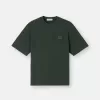 Regular-Fit-T-Shirt mit kurzen Ärmeln und Compass-Patch