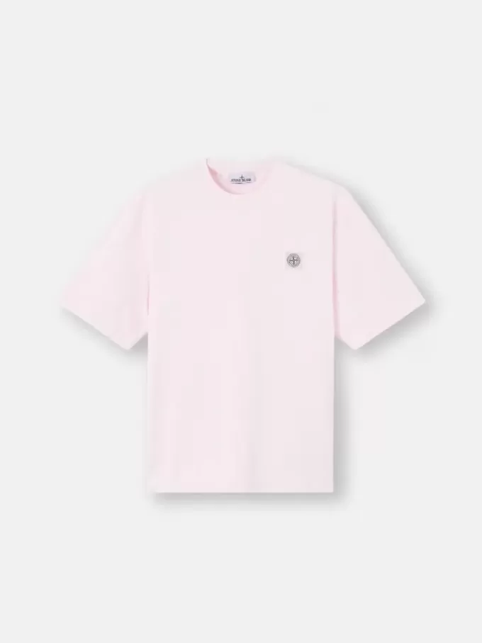 Regular-Fit-T-Shirt mit kurzen Ärmeln und Compass-Patch