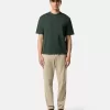 Regular-Fit-T-Shirt mit kurzen Ärmeln und Compass-Patch
