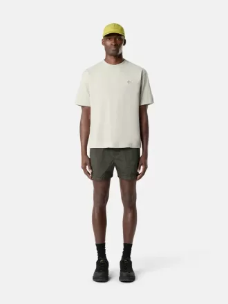Regular-Fit-T-Shirt mit kurzen Ärmeln und Compass-Patch
