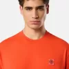 Regular-Fit-T-Shirt mit kurzen Ärmeln und Compass-Patch