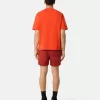 Regular-Fit-T-Shirt mit kurzen Ärmeln und Compass-Patch