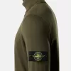Rollkragenpullover mit gerippten Bündchen