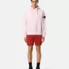 Schmal geschnittene Badeshorts mit Taschen und Mesh-Futter