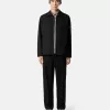 Schmal geschnittenes Kurzarm-Poloshirt mit Compass-Aufnäher