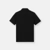 Schmal geschnittenes Kurzarm-Poloshirt mit Compass-Aufnäher Schmal geschnittenes Kurzarm-Poloshirt mit Compass-Aufnäher