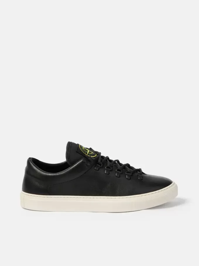 Schnürsneaker mit Logo