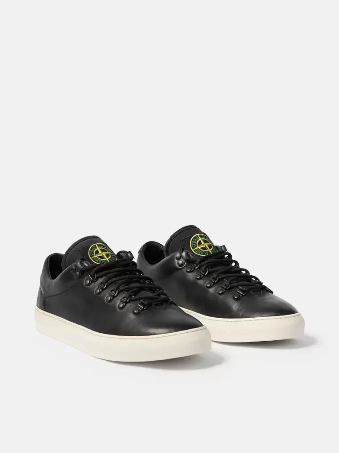 Schnürsneaker mit Logo