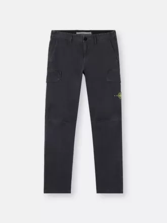 Skinny-Fit-Cargohose mit Druckknopftaschen