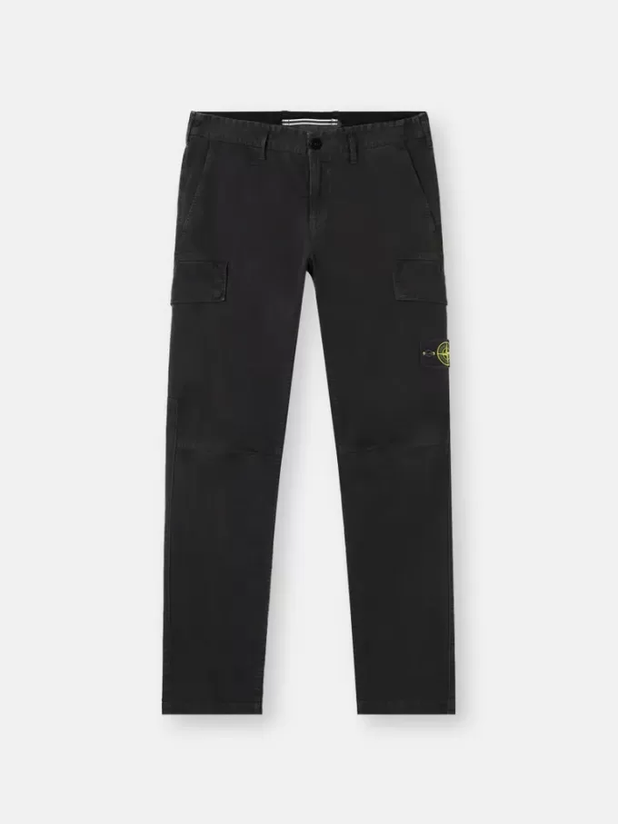 Skinny-Fit-Cargohose mit Druckknopftaschen