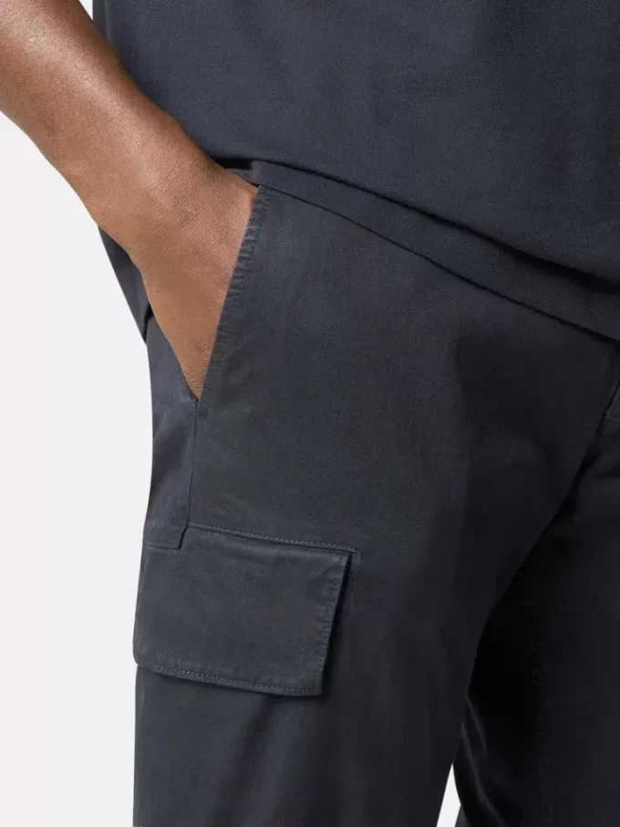 Skinny-Fit-Cargohose mit Druckknopftaschen