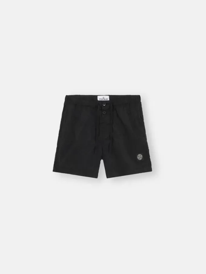 Slim-Fit-Badeshorts mit Taschen