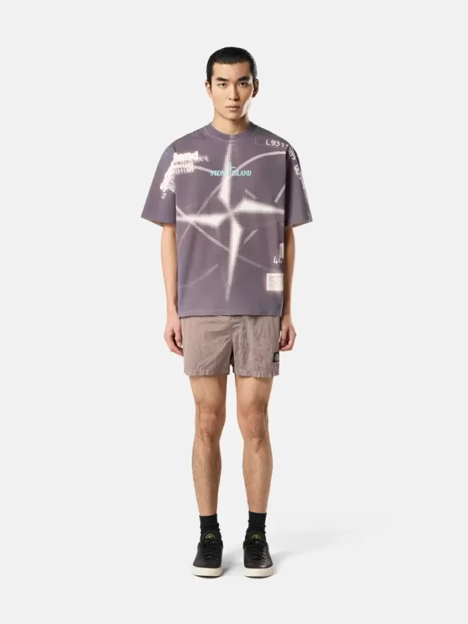 Slim-Fit-Badeshorts mit Taschen