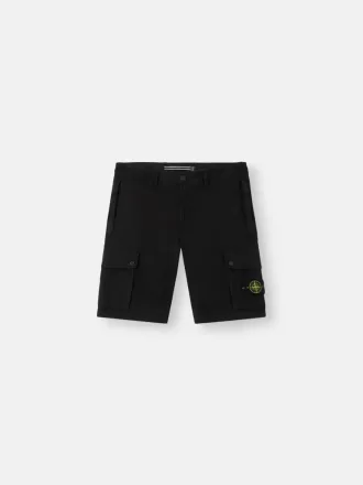 Slim-Fit-Bermudashorts mit Reißverschlusstaschen