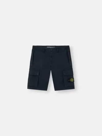 Slim-Fit-Bermudashorts mit Reißverschlusstaschen