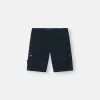 Slim-Fit-Bermudashorts mit Reißverschlusstaschen