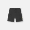 Slim-Fit-Cargo-Bermudashorts mit Reißverschlusstaschen