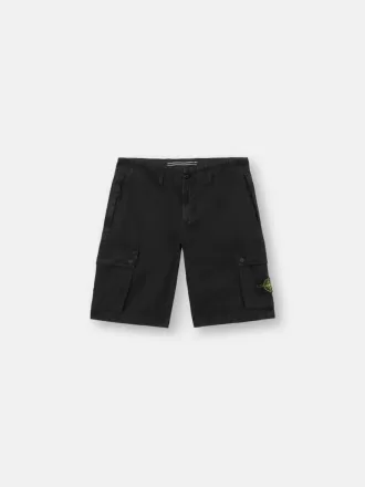 Slim-Fit-Cargo-Bermudashorts mit Reißverschlusstaschen